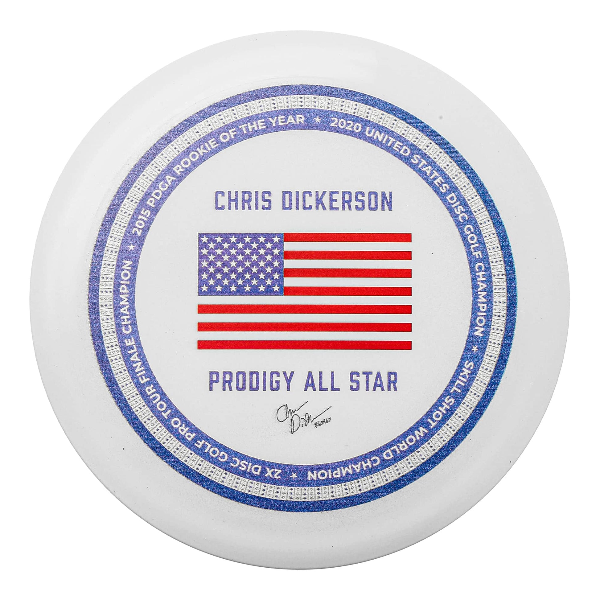 ACE Line D Model OS DuraFlex Plastic -  Chris Dickerson All-Stars Collection