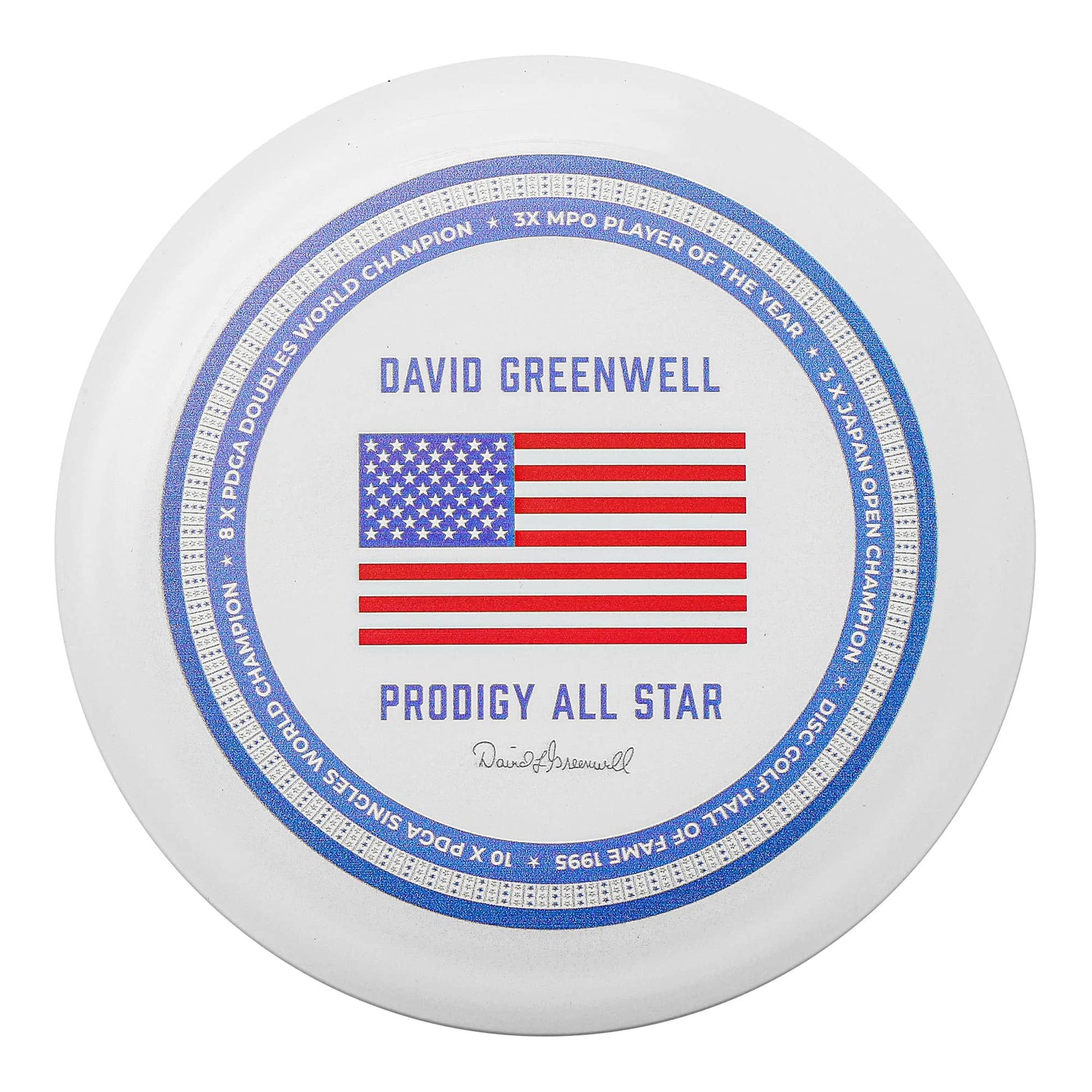 ACE Line D Model OS DuraFlex Plastic -  David Greenwell All-Stars Collection