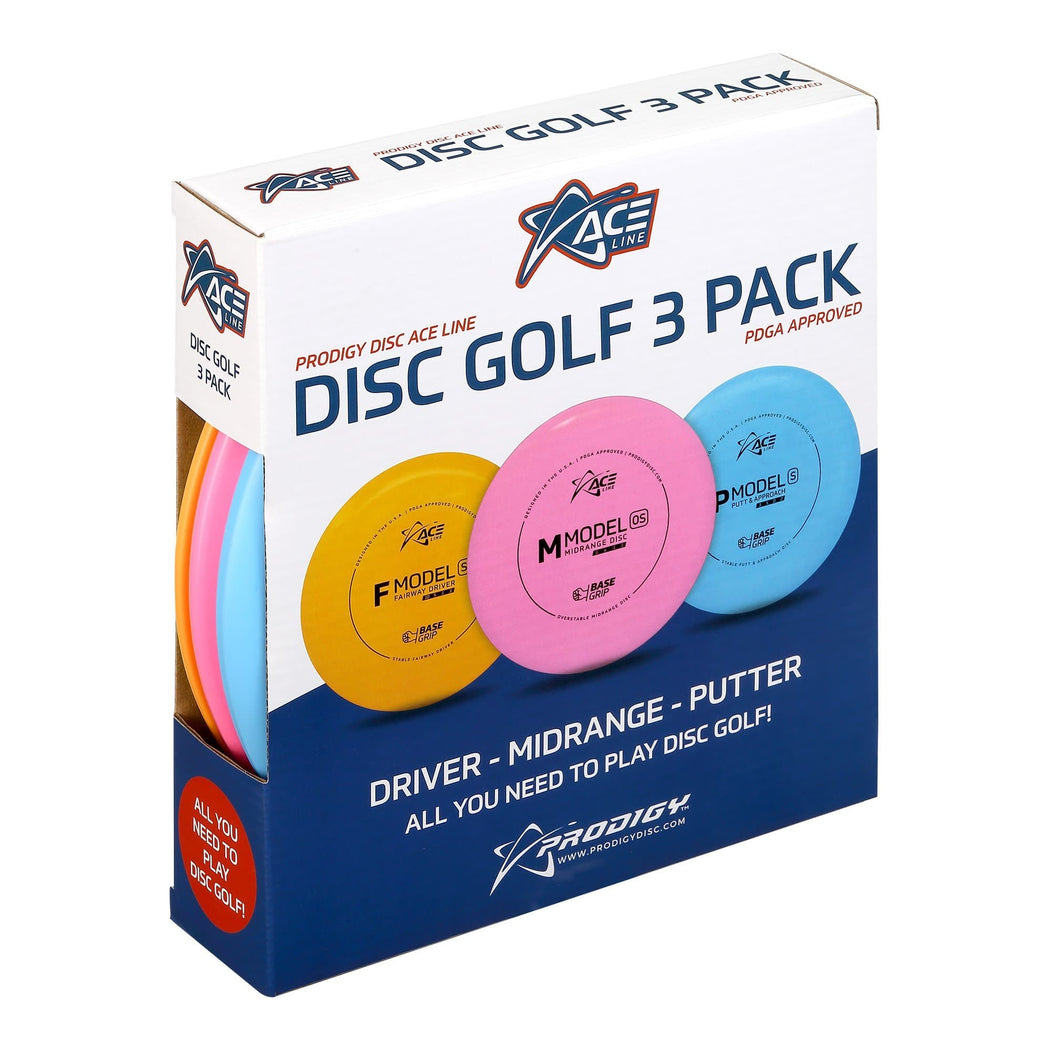 ACE Line Disc Golf 3 Pack (Lightweight) – Prodigy US Test Environment