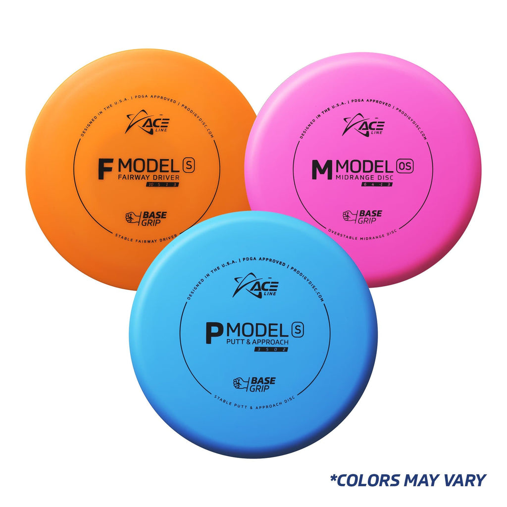 ACE Line Disc Golf 3 Pack (Lightweight)